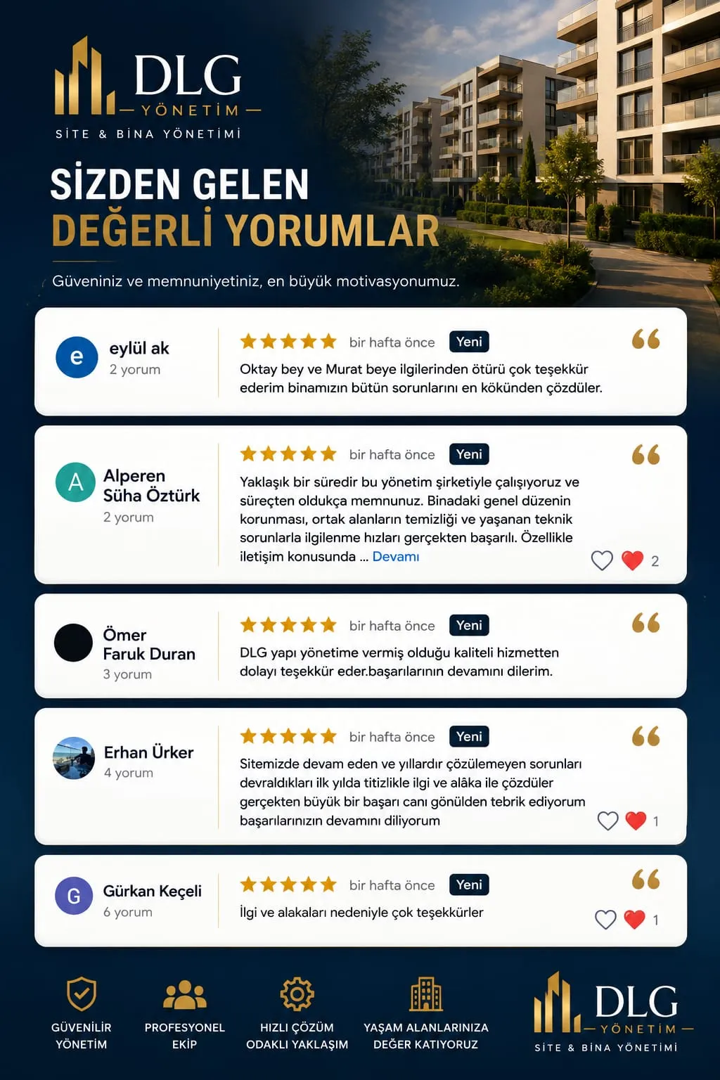 müşteri yorumları